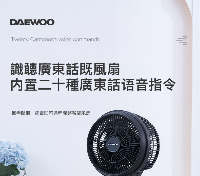 Daewoo 33 句廣東話指令,實際用到邊幾句